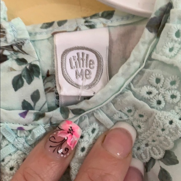 Girls romper 6M flowers little me - Picture 3 of 5